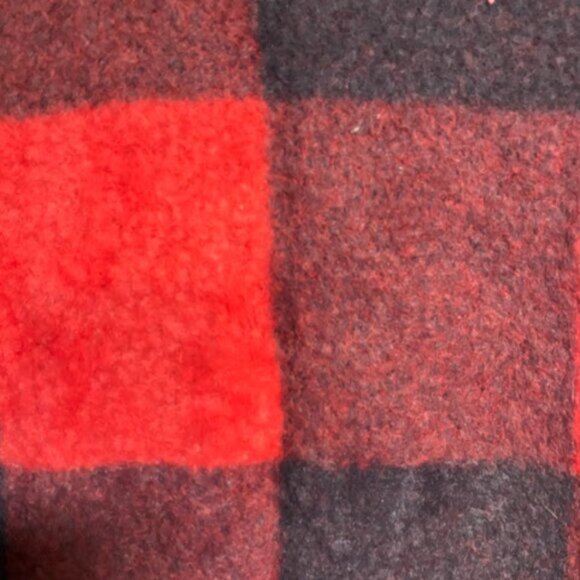 H&M Buffalo Women's Red Black Plaid Sweater Dress Size M - Picture 7 of 7